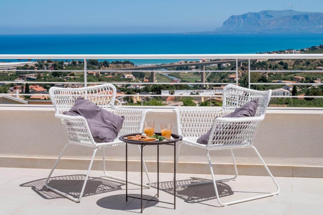 Villa Maria Con Piscina E Vista Mare Castellammare del Golfo Phòng bức ảnh