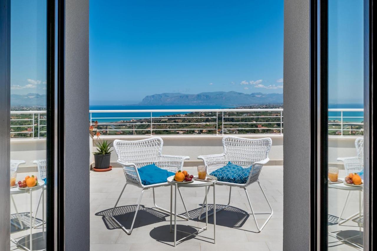 Villa Maria Con Piscina E Vista Mare Castellammare del Golfo Phòng bức ảnh