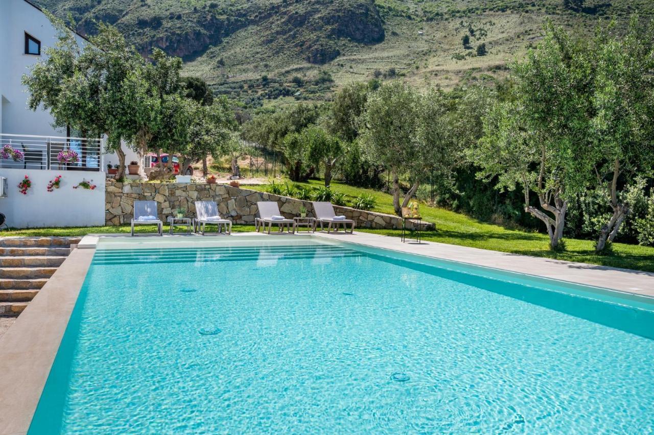 Villa Maria Con Piscina E Vista Mare Castellammare del Golfo Ngoại thất bức ảnh