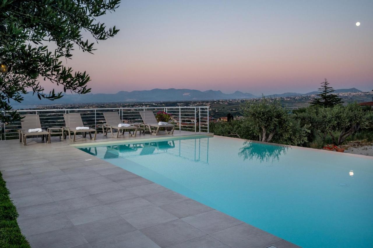 Villa Maria Con Piscina E Vista Mare Castellammare del Golfo Ngoại thất bức ảnh