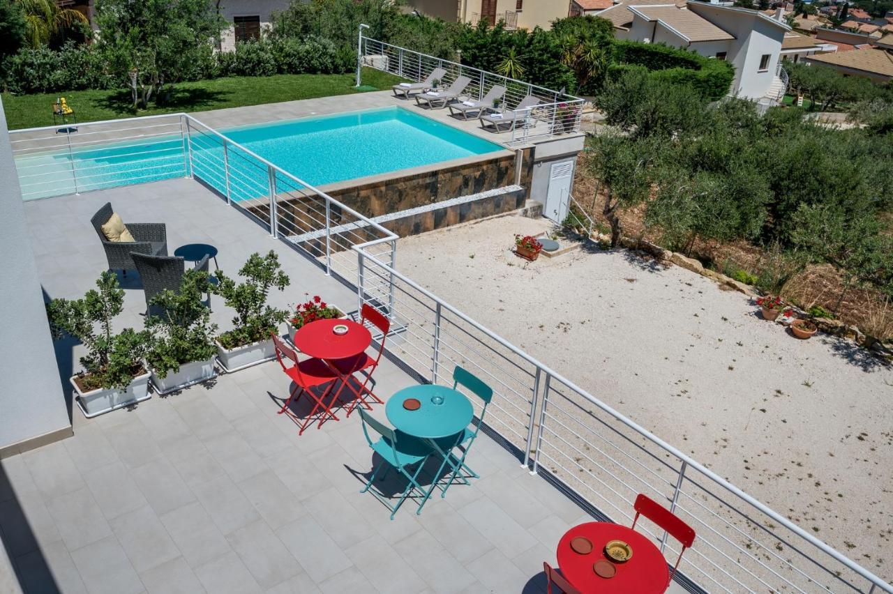 Villa Maria Con Piscina E Vista Mare Castellammare del Golfo Ngoại thất bức ảnh