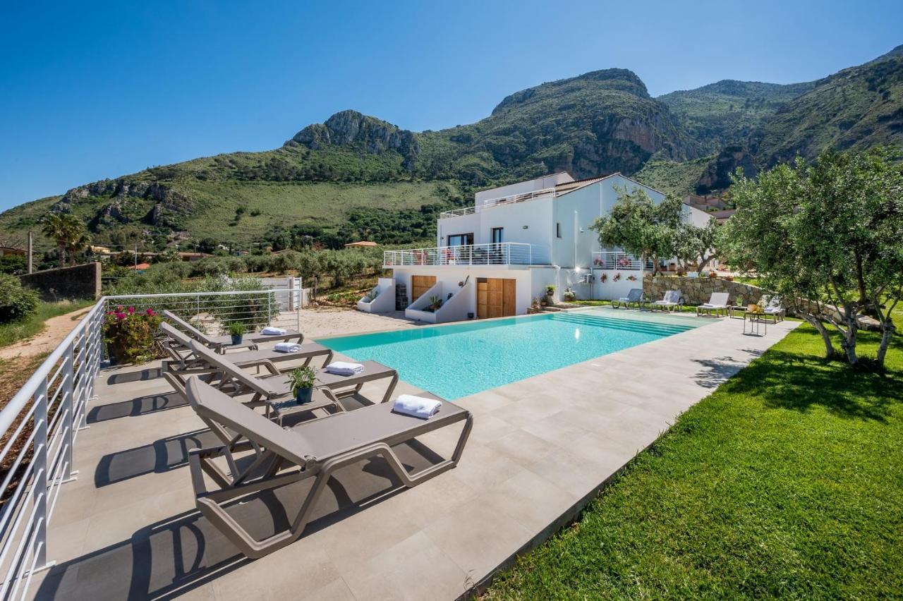Villa Maria Con Piscina E Vista Mare Castellammare del Golfo Ngoại thất bức ảnh