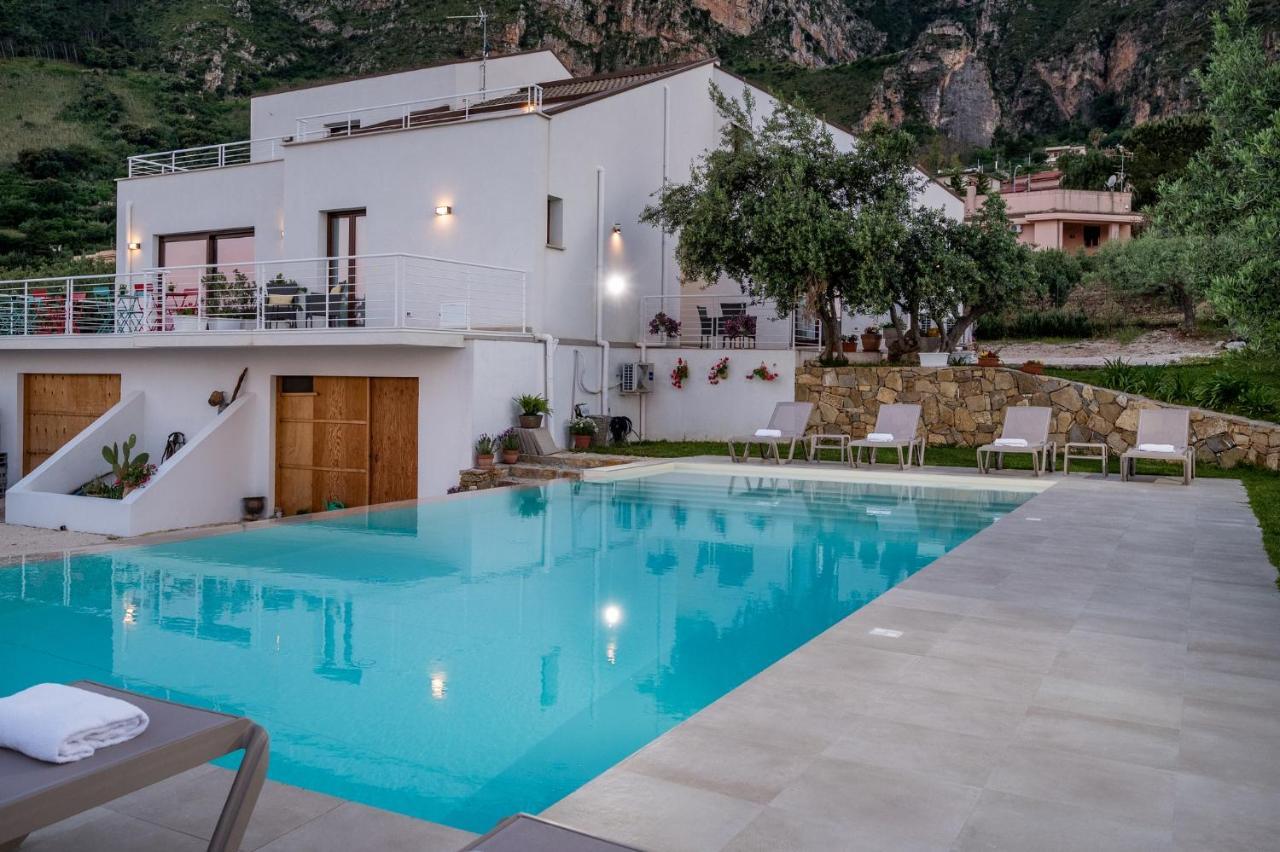 Villa Maria Con Piscina E Vista Mare Castellammare del Golfo Ngoại thất bức ảnh