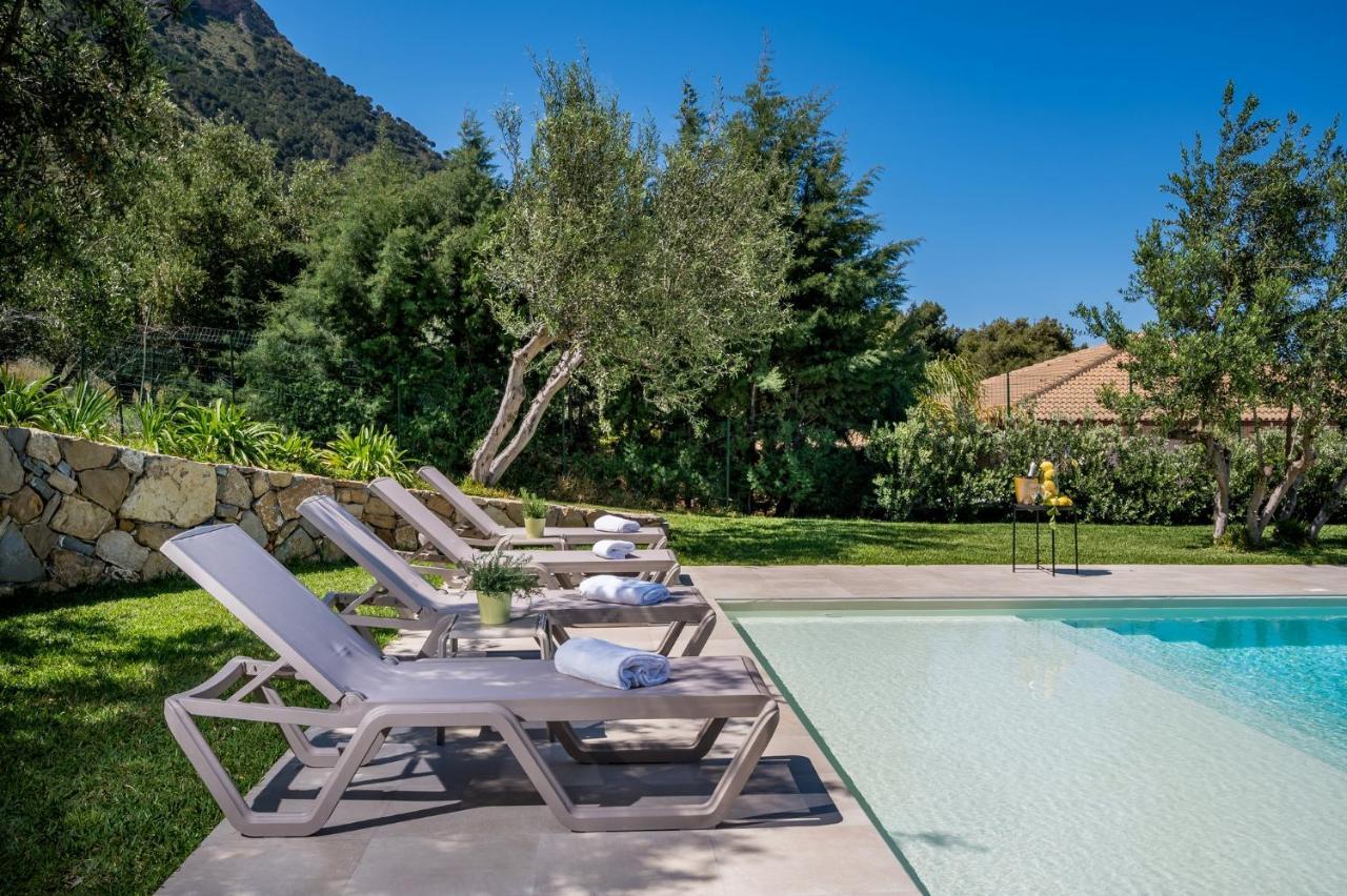 Villa Maria Con Piscina E Vista Mare Castellammare del Golfo Ngoại thất bức ảnh